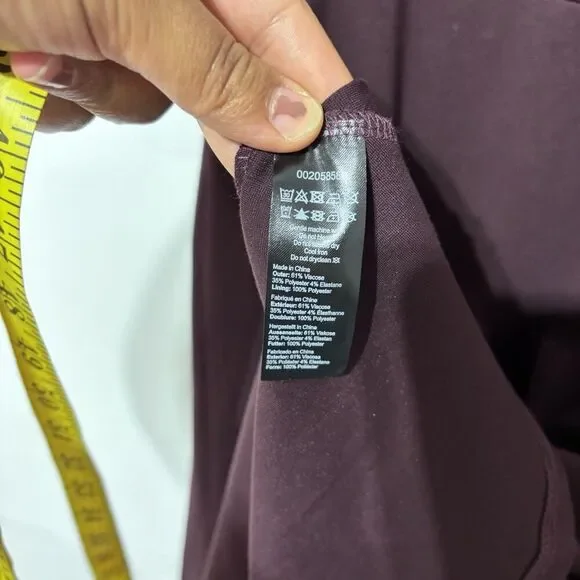 NWT City Chic Maroon Plus Size Dress Women Pockets‎ Size Large Size 20 - Picture 7 of 8